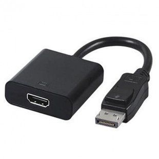 Адаптер Cablexpert DisplayPort-HDMI 0.1м Black (A-DPM-HDMIF-002) NLM-75922 фото