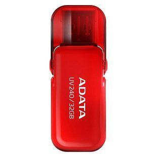 Флеш-накопичувач A-Data USB 32GB AUV240 Red 2.0 (AUV240-32G-RRD) NLM-93769 фото