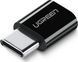 Адаптер UGREEN US157 USB-C 3.1 - Micro USB Adapter Black (30391) NLM-78742 фото 1