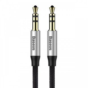 Аудіо кабель AUX Baseus Yiven Audio Cable M30 1м Black (CAM30-BS1) NLM-77724 фото