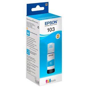Чорнило EPSON L31xx CYAN (C13T00S24A) 103 NLM-76359 фото