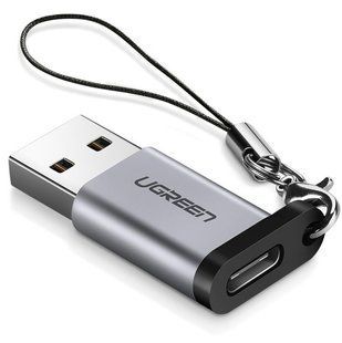Адаптер UGREEN US276 USB-A 3.0 to USB-C Adapter Gray (50533) NLM-87696 фото