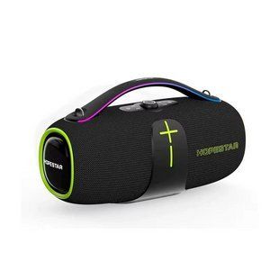 Колонка Bluetooth HOPESTAR A85 Wireless Bluetooth Speaker 400W/TWS/IPX6/RGB/30000mAh портативна акустика + мікрофон Чорний NLM-101058 фото