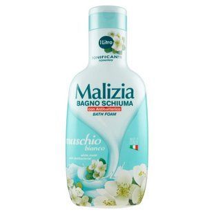 Гель-піна для ванни та душу WHITE MUSK ТМ MALIZIA 1л NLM-100319 фото