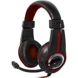 Навушники Defender Warhead G-185 з мікрофоном black/red (64106) NLM-64730 фото