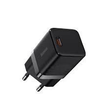 Мережевий зарядний пристрій Baseus GAN3 Fast Charger 1C 30W EU Black (CCGN010101) NLM-87011 фото