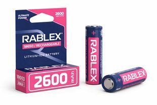 Акумулятор Rablex 18650 2600 mAh Li-Ion Без Захисту NLM-99855 фото