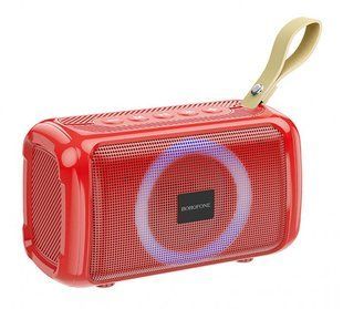 Портативна bluetooth колонка Borofone BR17 Cool Sports BT speaker red NLM-85190 фото