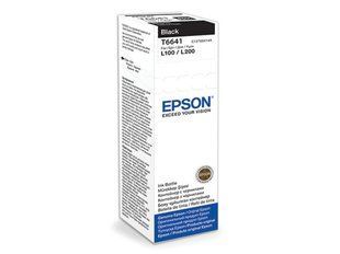 Чорнило EPSON L100 BLACK ink bottle 70ml (C13T66414A) NLM-76362 фото