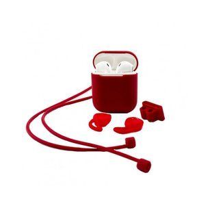 Чохол для навушників XO AirPods Silicon earphone case red NLM-85216 фото