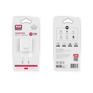 Мережевий зарядний пристрій XO L99 2.4A USB White NLM-88616 фото