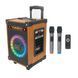 Акустика-караоке HOCO Wave wireless dual-mic outdoor BT speaker HA2 |BT5.0, AUX/TF/USB, TWS, 45W, 7h| NLM-92887 фото 1
