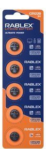 Батарейки Rablex CR1220 3V 5 шт NLM-88641 фото