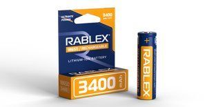 Rablex 18650 Li-lon 3400W ( без захисту ) 1pcs NLM-72629 фото