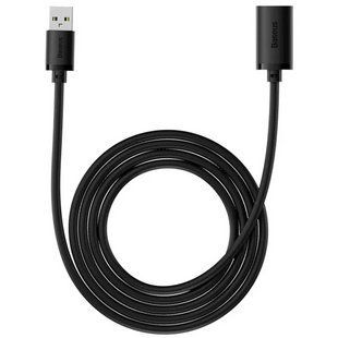 Кабель Baseus AirJoy Series USB3.0 Extension Cable 5m Cluster Black (B00631103111-05) NLM-93684 фото