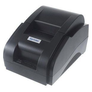Термопринтер чеків Xprinter XP-58IIH до 58мм USB black NLM-68453 фото