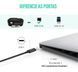 Кабель для принтера UGREEN US241 USB-C to USB 2.0 Print Cable 2m Black (50446) NLM-78812 фото 2