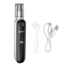 Тример Hoco HP33 electric nose hair trimmer with display metal gray NLM-94938 фото