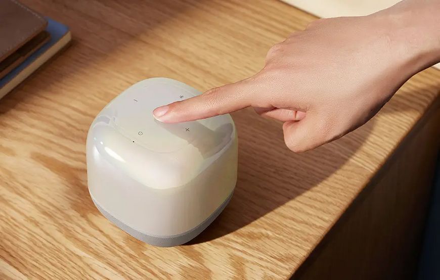 Портативна Bluetooth колонка Baseus AeQur V2 Wireless Speaker Moon White (A20050500211-00) NLM-93686 фото