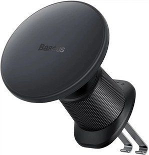 Тримач для смартфона Baseus CW01 Magnetic Wireless Charging Car Mount Air Vent Version 15W Cluster Black (C40141001111-00) NLM-100451 фото