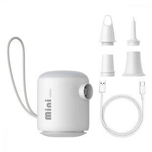 Портативний акумуляторний насос Baseus PocketGo Portable Air Pump Stellar White (C11157700221-00) NLM-93687 фото