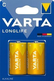 Батарейка LR14 Varta Long Life Alkaline-2 штуки NLM-98532 фото