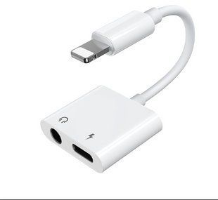 Перехідник JOYROOM S-Y104 Lightning to 3,5 мм AXU/Lightning Ben Series 1.5A white NLM-90157 фото