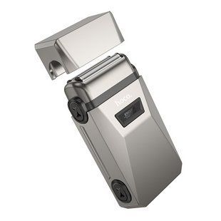 Електробритва Hoco HP31 zinc alloy double-razor shaver silver NLM-94955 фото