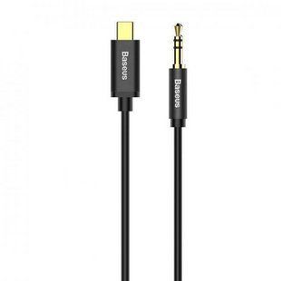 Кабель Baseus Yiven Type-C male To 3.5 male Audio Cable M01 Black (CAM01-01) NLM-93688 фото