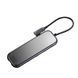 USB-Hub Baseus Multi-functional HUB (Type-C to 3xUSB3.0+HD4K+RJ45+PD) (CAHUB-DZ0G) NLM-75047 фото 1