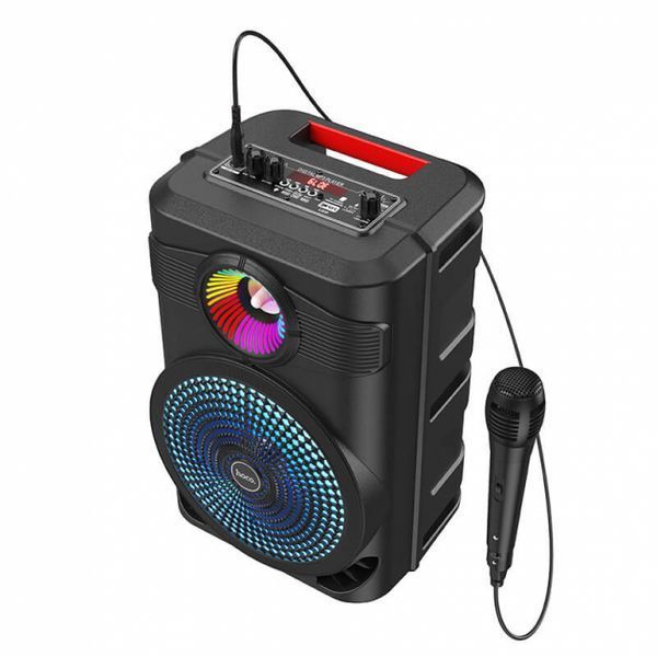 Портативна Bluetooth колонка HOCO BS46 Mature outdoor BT speaker Black NLM-84261 фото