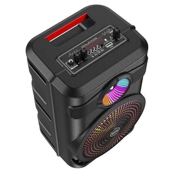 Портативна Bluetooth колонка HOCO BS46 Mature outdoor BT speaker Black NLM-84261 фото