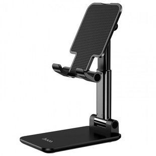 Тримач для телефону в машину Hoco PH29A Carry folding desktop stand black NLM-88024 фото