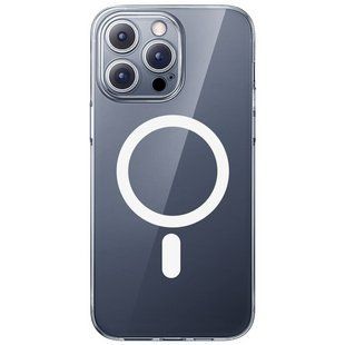 Чохол Baseus Crystal Series Magnetic Phone Case for iP 15 Pro, Clear (P60114407201-02) NLM-93642 фото