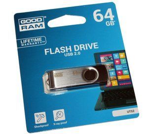 Флеш-накопичувач Good Ram 64Gb UTS2 Twister NLM-67638 фото