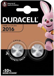 Батарейки Duracell 2016 2 шт NLM-76888 фото