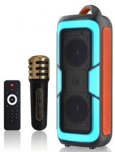 Акумуляторна акустична колонка JQS4407 з Bluetooth і мікрофоном 20 Вт NLM-100182 фото