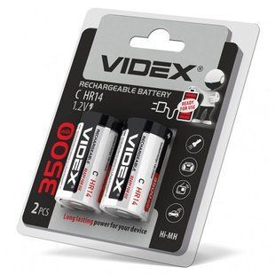 Акумулятор Videx HR14/C 3500mAh 2шт. NLM-73050 фото
