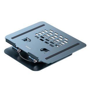 Підставка для ноутбука Baseus UltraStable Pro Series Rotatable and Foldable Laptop Stand (Three-Fold Version) Space Grey (B10059900811-01) NLM-99090 фото