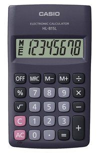 Калькулятор Casio HL-815L NLM-74311 фото