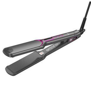 Плойка для волосся з цифровим дисплеєм HOCO HP42 Wide board hair straightener with digita Gray NLM-98203 фото