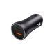 Автомобільний зарядний пристрій Baseus Golden Contactor Max Dual Fast Charger Car Charger U+C 60W Dark Gray (CGJM000113) NLM-88007 фото 1