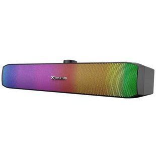 Портативна колонка XTRIKE ME SK-605 Wired Speaker |AUX+USB, RGB, 3W| Black NLM-100273 фото