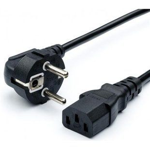 Кабель живлення для комп'ютера 1070-1 1.5 м Black NLM-60625 фото
