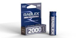 Акумулятор Rablex 18650 2000 mAh Li-ion NLM-93362 фото