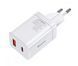 Мережевий зарядний пристрій Baseus Super Si Pro Quick Charger C+U 30W EU White (CCSUPP-E02) NLM-93703 фото 2