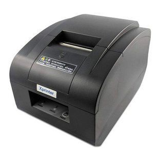Термопринтер чеків з автообрізкою Xprinter XP-C58N 120mm (USB+LAN) NLM-78492 фото