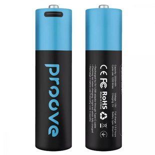 Акумуляторні батарейки Proove Compact Energy AA 2 шт. (black) NLM-94095 фото