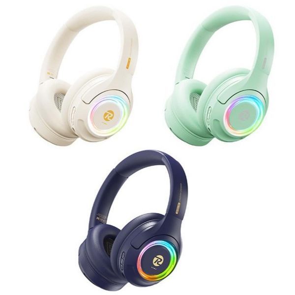 Навушники безпровідні стерео Remax RB-760HB Bincorui Series Wireless blue NLM-95235 фото