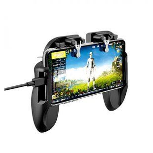 Ігровий контролер для телефону з охолодженням XO-H6B Radiaotor handle (with battery 300mAh) Black NLM-87590 фото